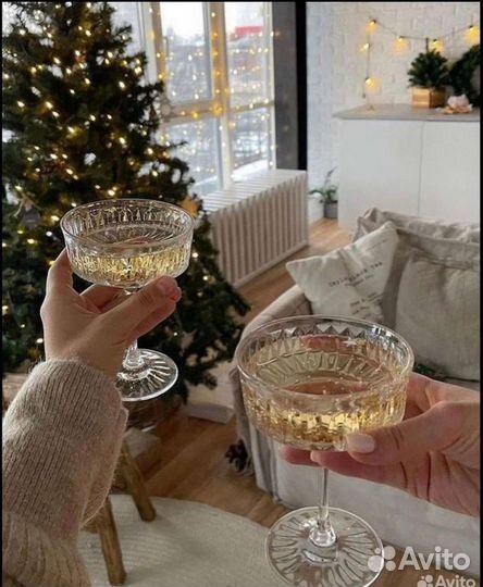 Бокалы Икеа 4 шт фужеры