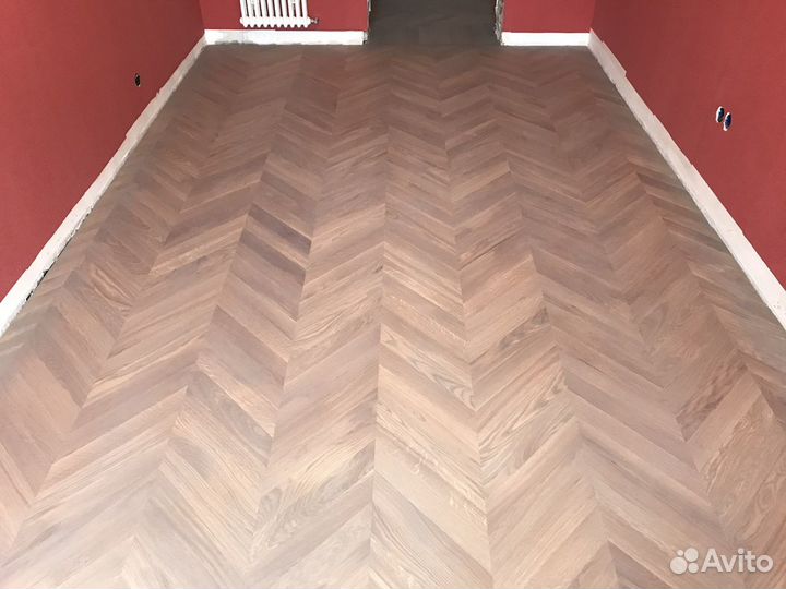 Паркет. Укладка, циклёвка, (шлифовка). Краснодар