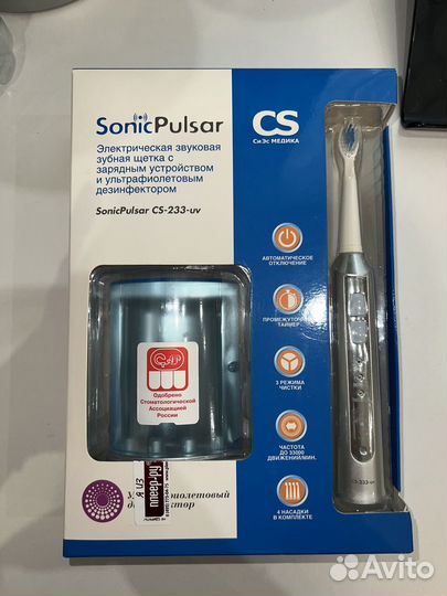 Зубная щетка sonic Pulsar