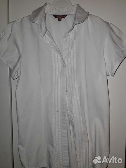 Блузка белая для девочек