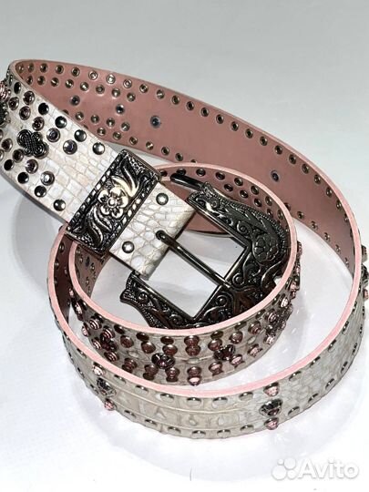 Ремень Nanni y2k похож на versace