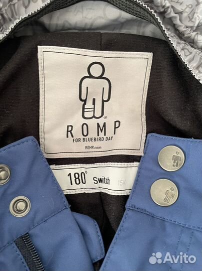 Штаны сноубордические 42 (S) romp 180 switch slim