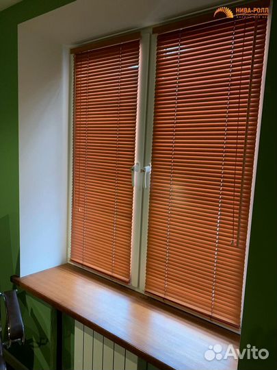 Деревянные жалюзи производство и монтаж
