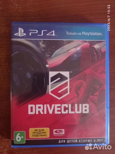 Driveclub ps4
