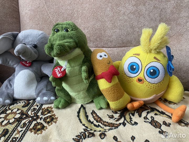 Мягкие игрушки trudi на руку слон
