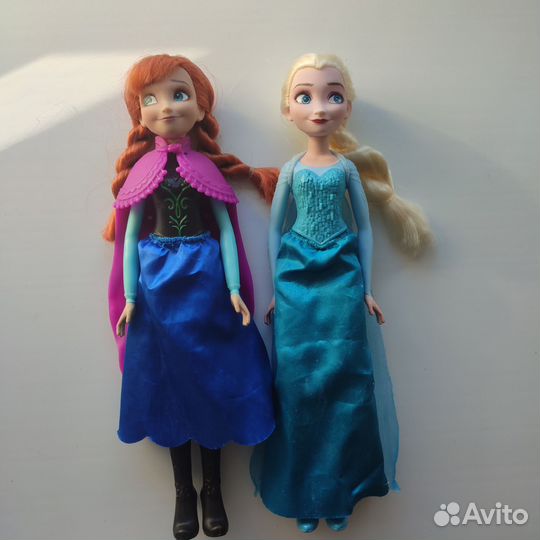 Куклы Анна и Эльза, frozen, холодное сердце
