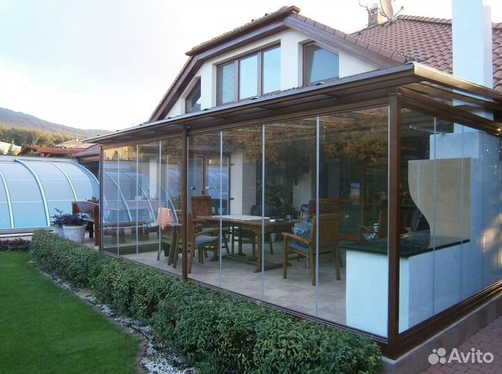 Остекление террасы, веранды