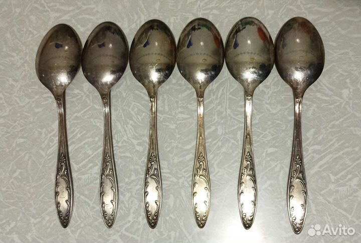Ложки мельхиор СССР