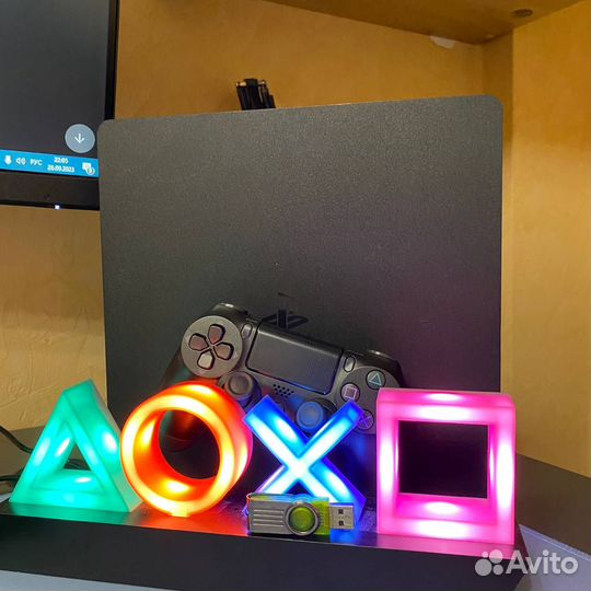 Прошитая Playstation 4 / slim / 1000 GB все игры б