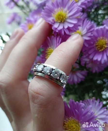 Колцо серебро