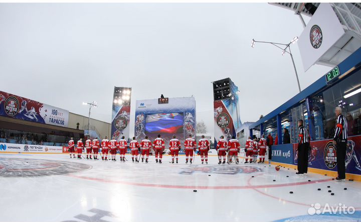 Игровой хоккейный свитер Спартак #4