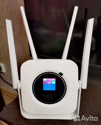 4G LTE роутер с аккумулятором сим картой в подарок