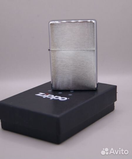 Оригинальная Zippo 230 25 Vintage brushed chrome
