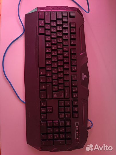 Игровая клавиатура с подсветкой defender