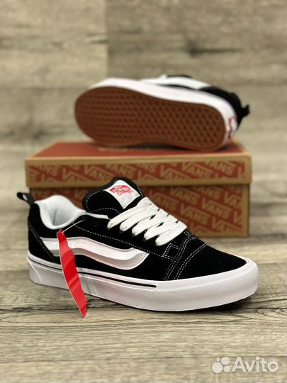 Кеды Vans Knu Skool Black White (36-45)