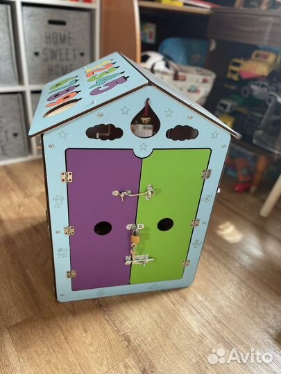 Бизиборд домик большой