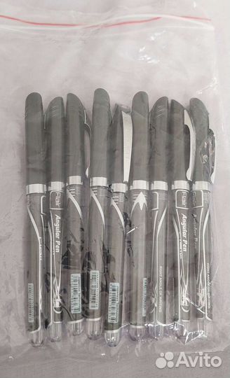 Ручка для левшей Flair Angular Pen, черная