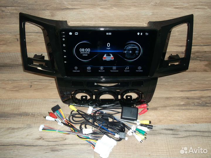 Магнитола Toyota Fortuner Android 2011-2015г
