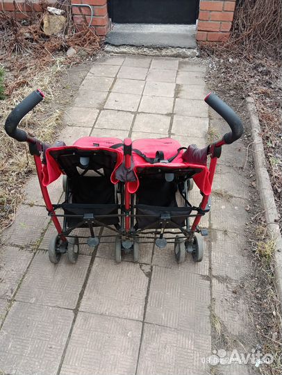 Детские коляски для двойни бу