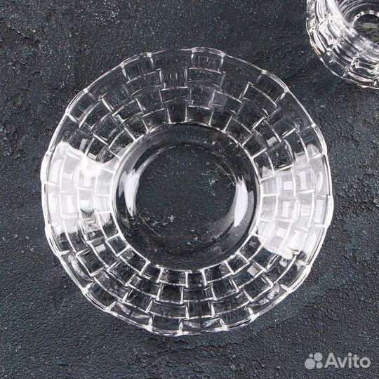 Набор чайный из стекла «Султан», 12 предметов: 6 ч