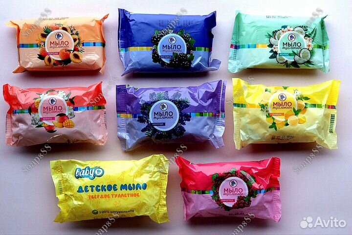 Мыло в ассортименте