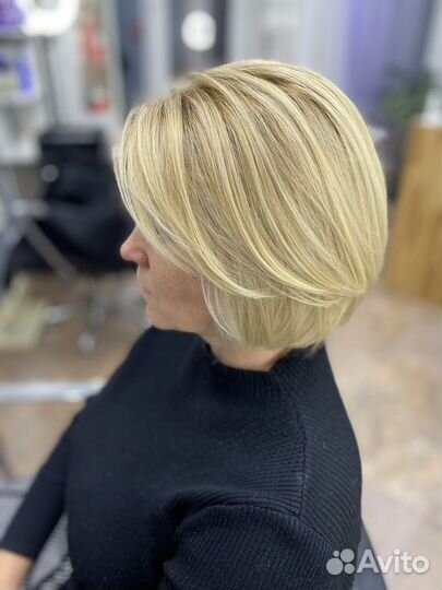 Стрижка женская окрашивание