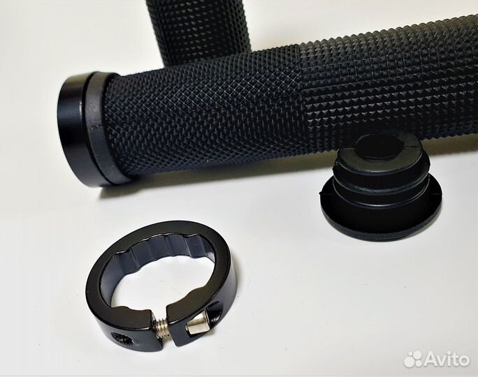 Грипсы, ручки для велосипеда c фиксатором lock on