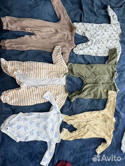 Детские вещи пакетом 56 62 68