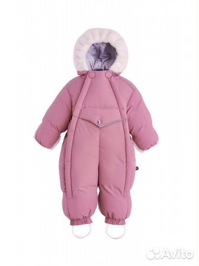 Зимний пух комбинезон для девочки Nels р. 68-74