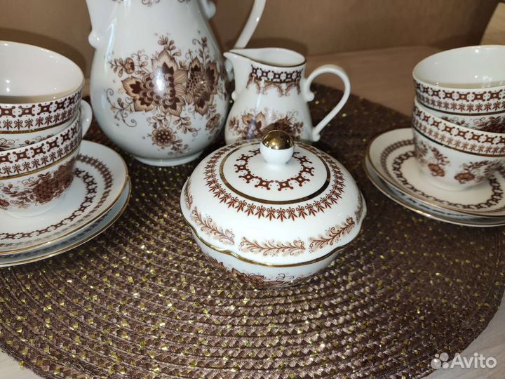 Кофейный сервиз kahla гдр, сервиз СССР