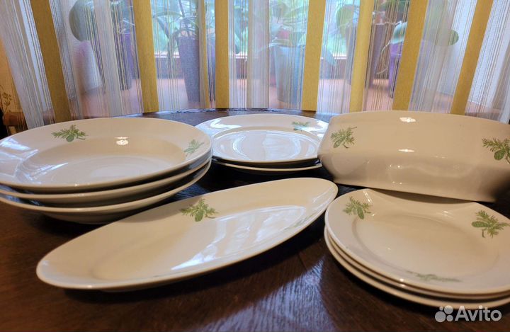 Сервиз столовый Дулёво 1959 год