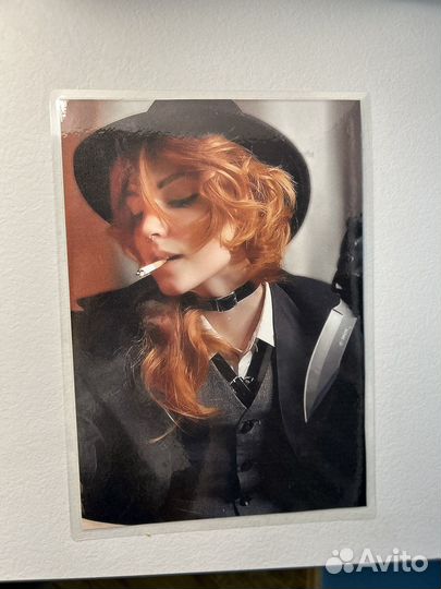 Постер с косплеем на Чую Накахару