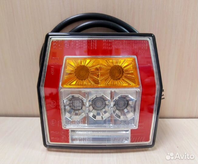 Фонарь задний на прицеп FT-121 T LED с освещ.ном.з