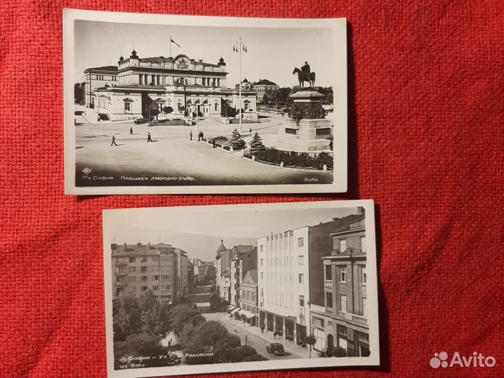 Карточки Болгарии/ виды софии/ 12 штук