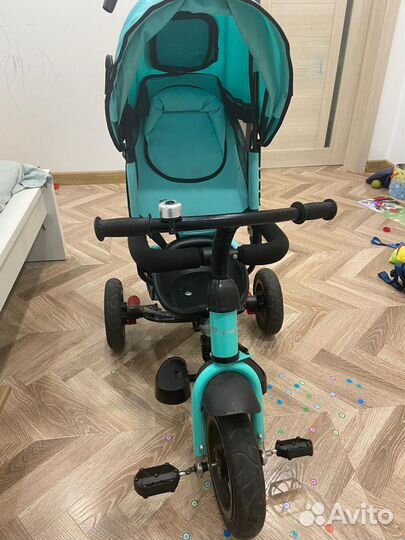 Детский велосипед с ручкой