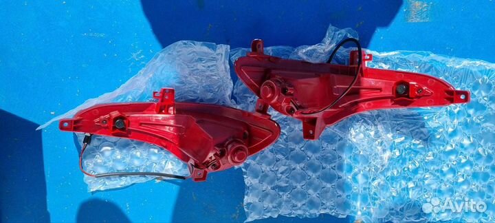 Задние фонари туманки Hyundai Solaris 14-17