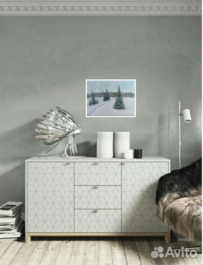 Картина маслом. 