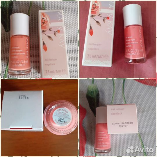 Mary KAY румяна, помада, сыворотка, крем