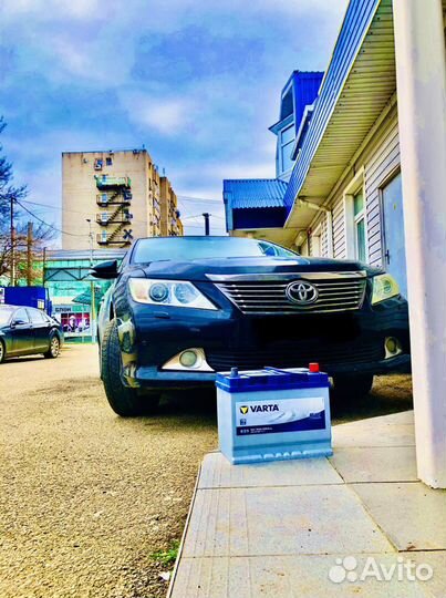 Аккумулятор на Toyota Camry v50 v55 v70