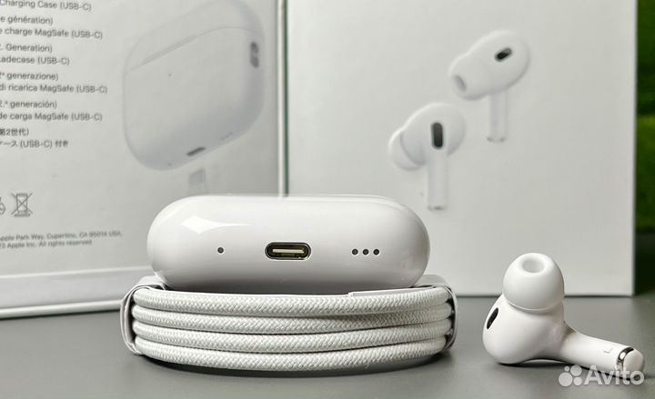 Airpods Pro 2 Type-C, с шумоподавлением (новые)
