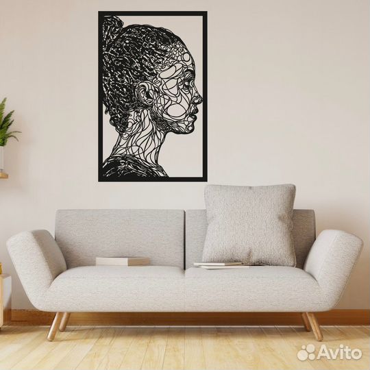 Картина панно из дерева