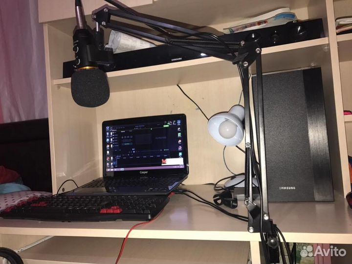 Держатель для микрофона новый в коробке