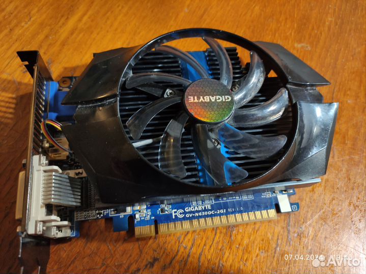Видеокарта gtx 650, 2gb