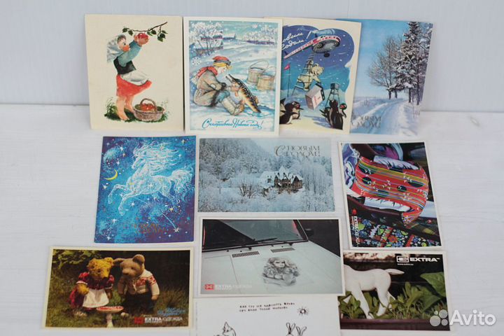 Открытки СССР, репродукции, города, животные и др