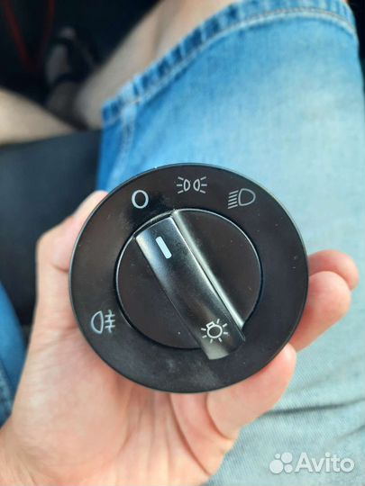 Блок переключени фар VW Polo