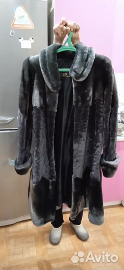 Шуба цигейковая женская