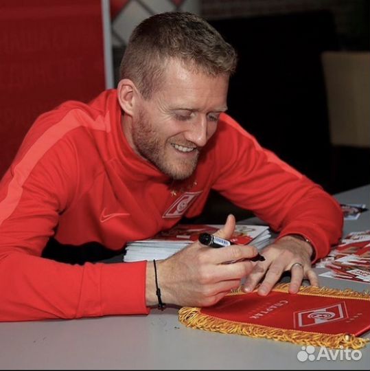 Автограф Андре Шюррле