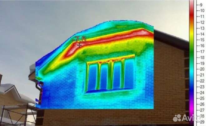 Тепловизионное обследование тепловизор дуют окна
