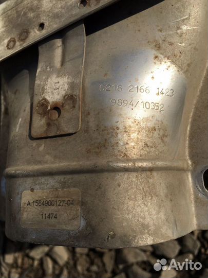 Насадка глушителя левая Mercedes Gla x156 с 2013-н