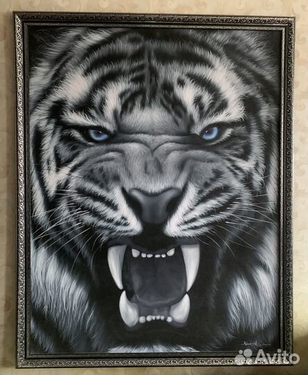 Картина тигр